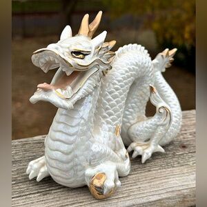 🐲 Yoshimi Iridescent Pearlescent AB Dragon Figurine Mythical Creature Magical